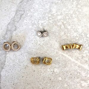Gold and Diamond Earring Bundle